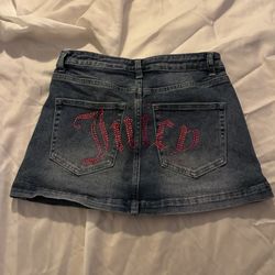 Juicy Couture Denim Mini Skirt