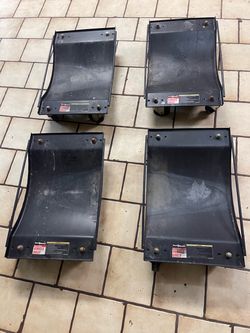 Vehicle Dollies Set of 4 haul master heavy duty metal