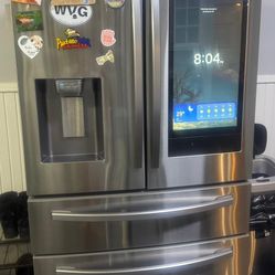 Samsung Fridge And Whirlpool Washer And Dryer In Good Condition And In Use  Still Working