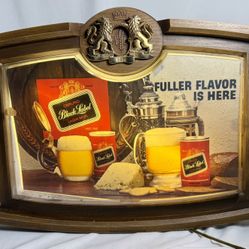 Vintage Carling Black Label Lighted Beer Bar Sign