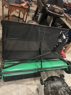 Tow~behind Lawn Sweeper