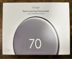 Google Nest Learning Thermostat (4th Gen) – $150