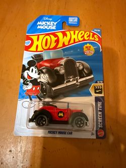 Hot Wheels Disney Mickey Mouse Car