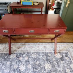 Red Vanity or Desk