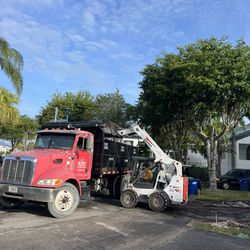 Driveway Bobcat Excavation Truck Demolicion 