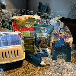Guinea Pig Cage/Habitat And Supplies