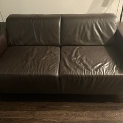 Modern Leather Sofa Couch Chair