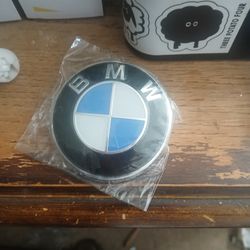 Bmw 74mm Emblem Brand New 