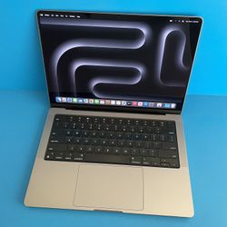 Apple MacBook Pro 14 (M3 chip / 2023 model) 8GB RAM 1TB SSD powerful laptop (100% battery) 
