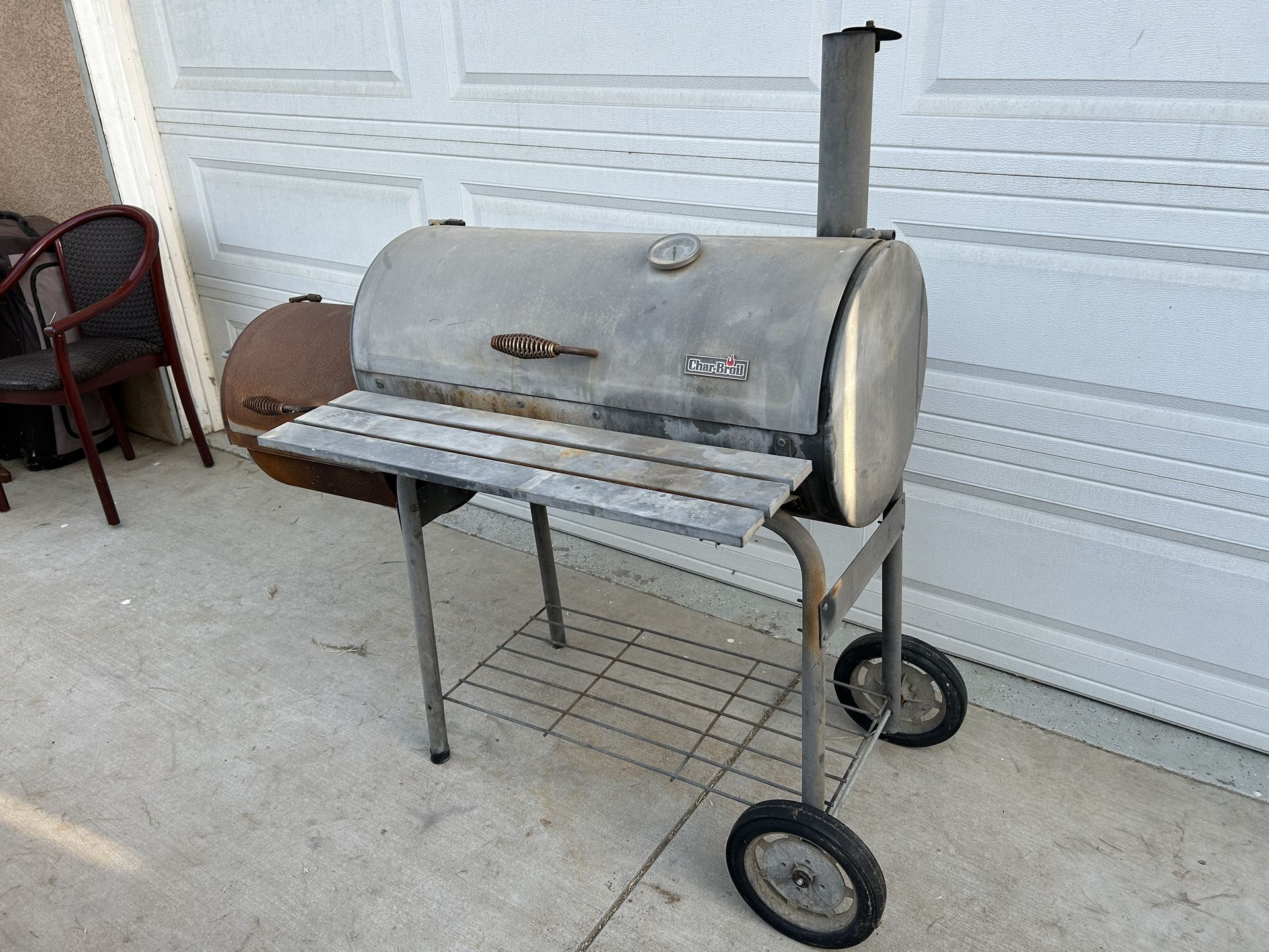 Offset Smoker Bbq Asador Humo