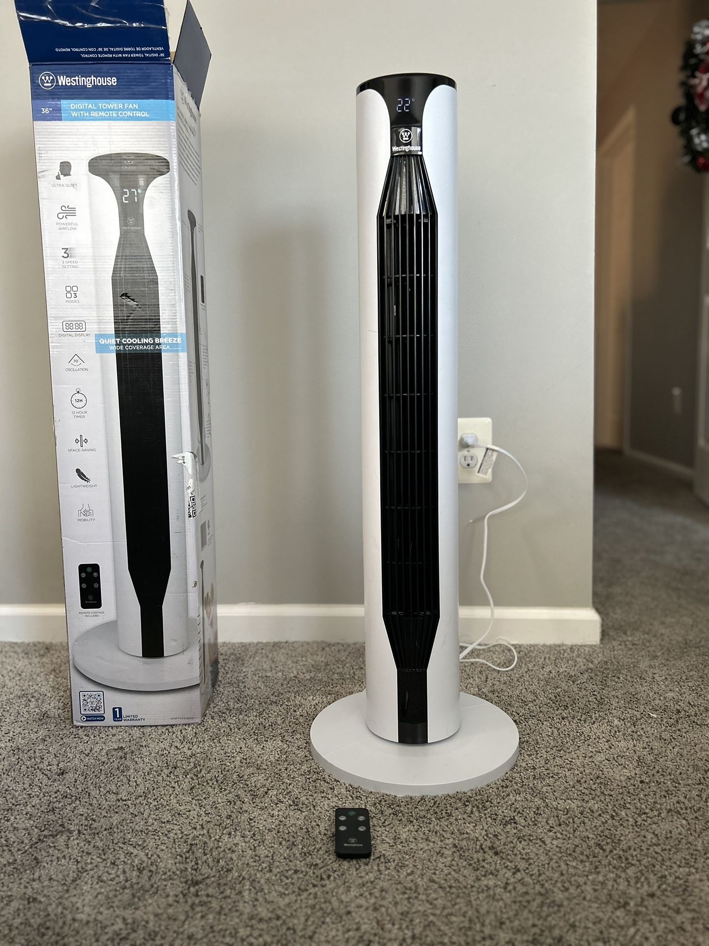 Westinghouse 36” Digital Tower Fan