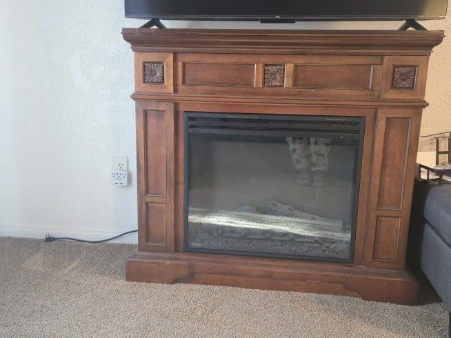 Fireplace electric fireplace 