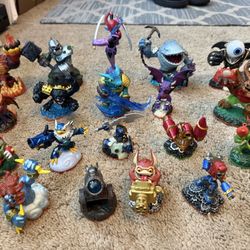 Wii Skylanders Game Figurines