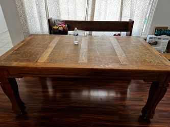 Table with bench
