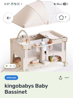Kingobaby bassinet like new