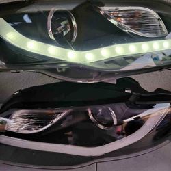 06-08 Audi A4 LED Projector Headlights Luces Calaveras Micas Faros Focos Faroles