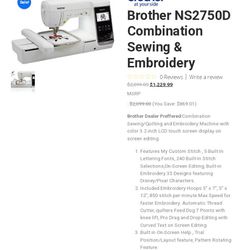 Embroidery Sewing Machine 