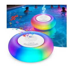 Floating Bluetooth pool speakers
