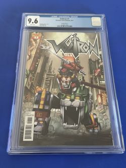VOLTRON DEFENDER OF THE UNIVERSE #1  CGC 9.6 1ST APPEARANCE IMAGE COMIC 2003