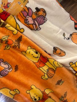 Winnie the Pooh fall blankets