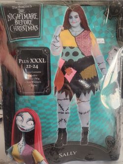 Used Sally Costume XXL