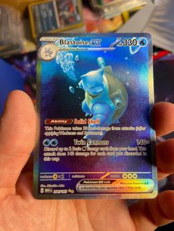 Pokemon 151 Blastoise Ex 200/165 LP