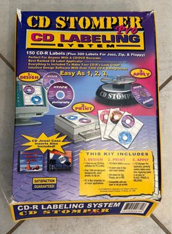 CD Stomper Pro CD Labeling System