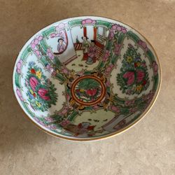 Hand Decorated Chinese Bowl
