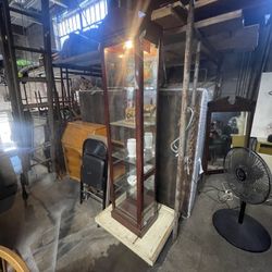 Illuminated Curio Cabinet