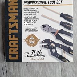 Craftsman 70th Anniversary Limited Edition Tool Set