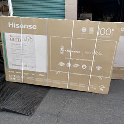 HISENSE - 100” U7QG SERIES MINI LED UHD 4K SMART TV 
