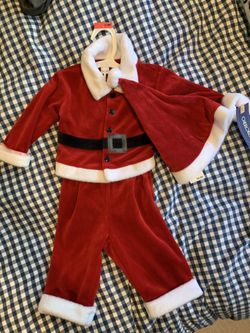 Christmas Santa outfit for 3-6 month old brand new with tag