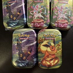 Prismatic Mini Tins Lot of 5 