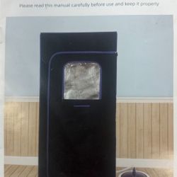 Portable Sauna Room With all devices and Accessories 