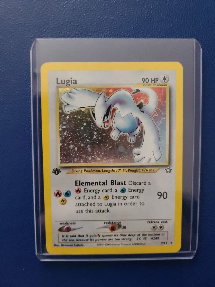1st Edition Lugia Card for Sale in Kent, WA - OfferUp