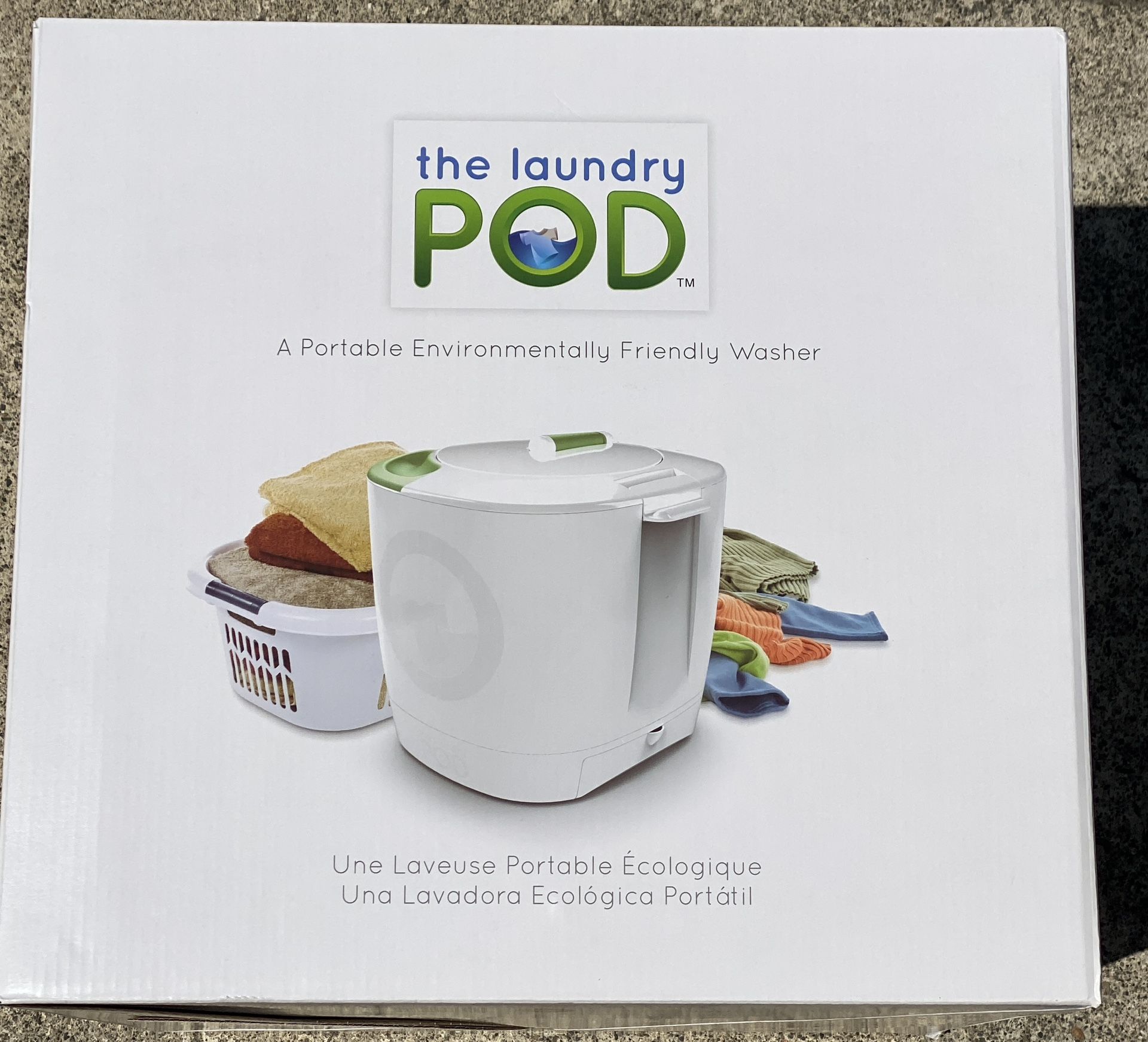 The Laundry Pod Manual Compact Washer