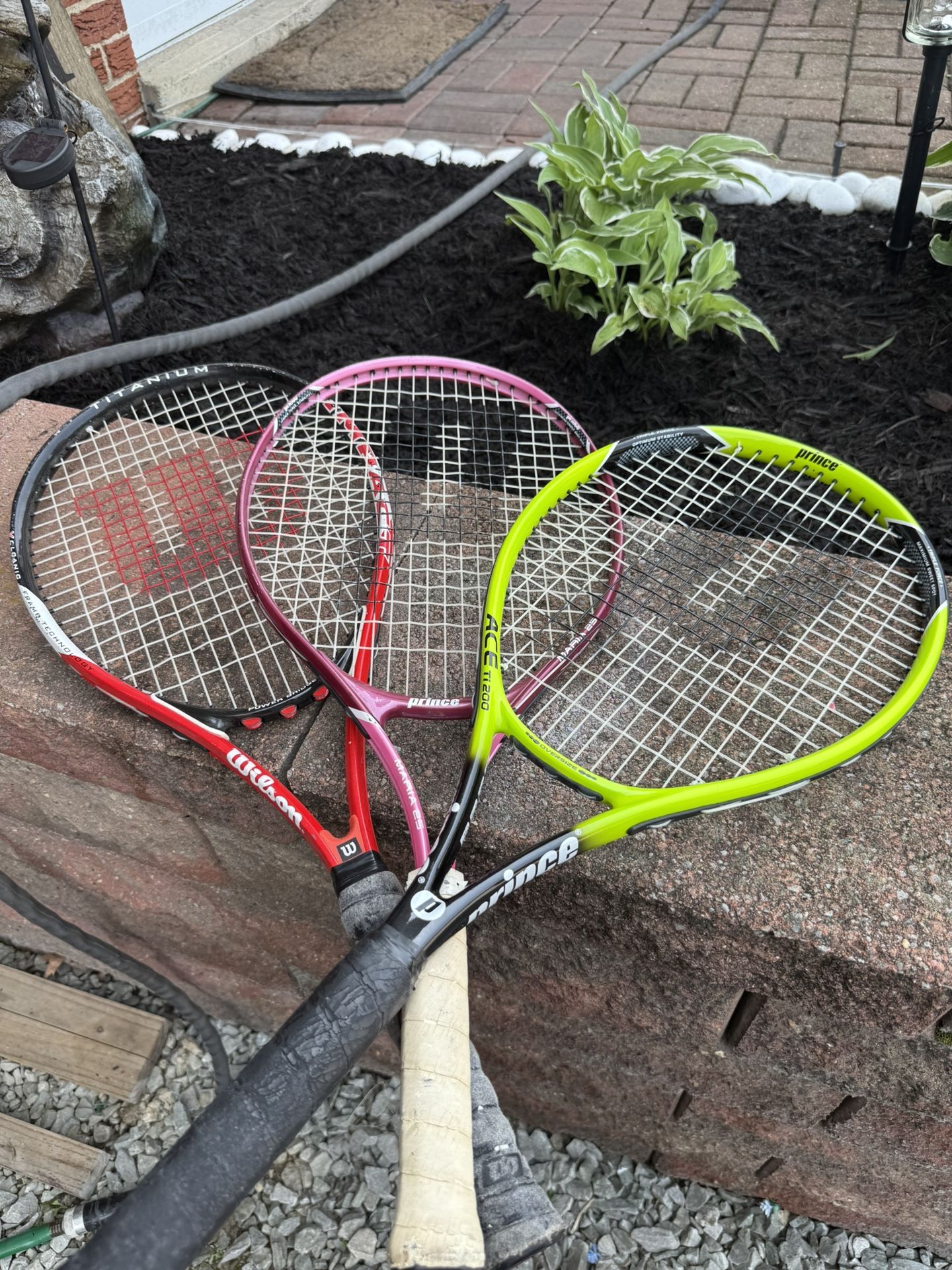 Tennis Rackets.