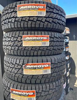 LT265/70R17 Arroyo A/T Set Of 4 New Tires