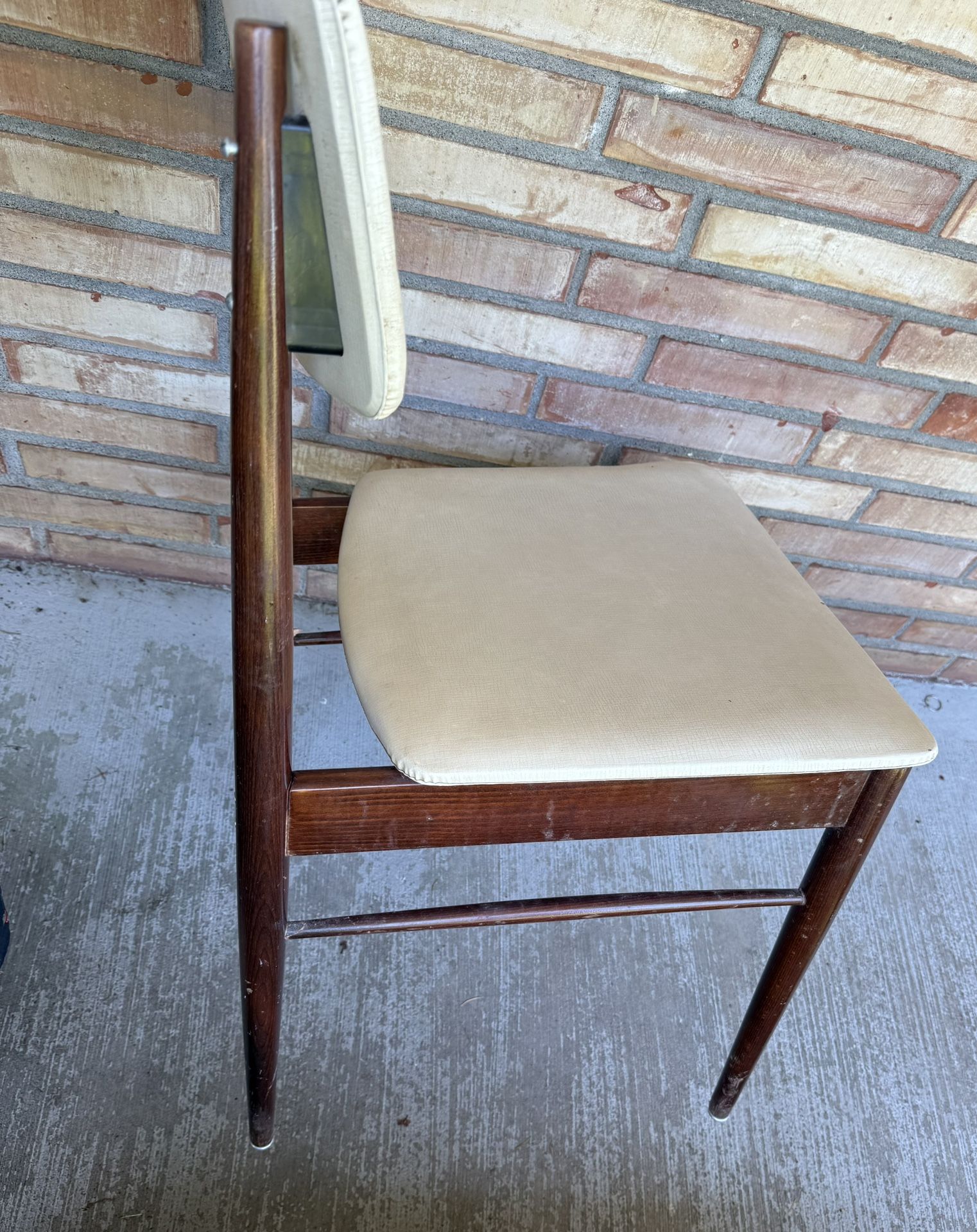 6 Vintage MCM Rosewood Dining Chairs