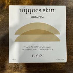 Nippies Nipple Covers w Silicone Pasties & Travel Case - Size 1, A-C Cups