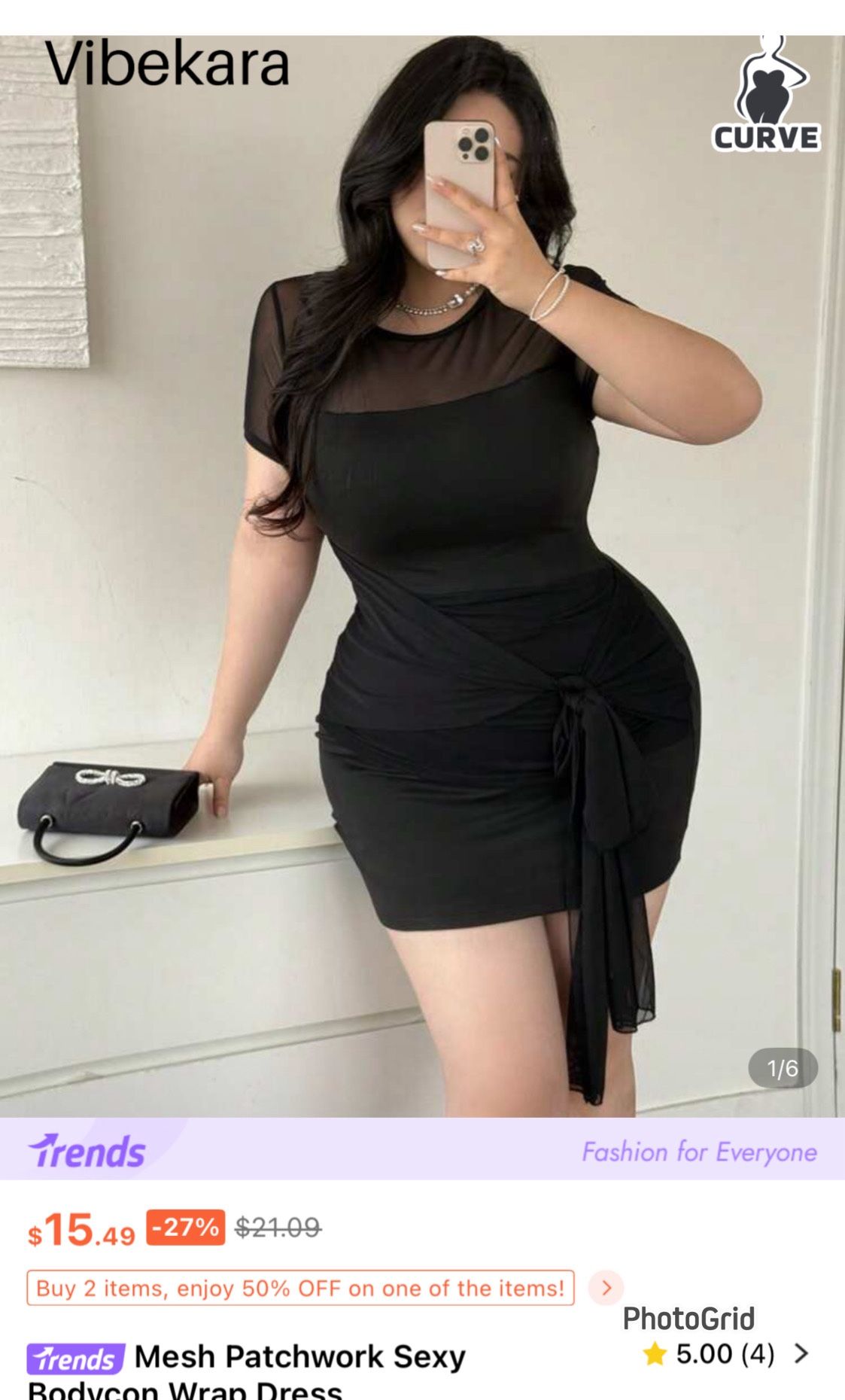 New Black Dress 2xl $10 New Northeast