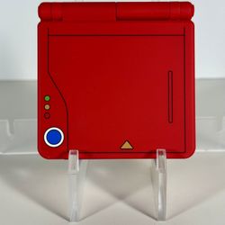 Nintendo GameBoy Advance SP AGS-001  W/ Pokédex Shell