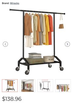 Wiracks Heavy Duty Clothes Rack Brand new - Down from $145