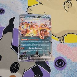 Charizard ex obsidian flames pokemon card