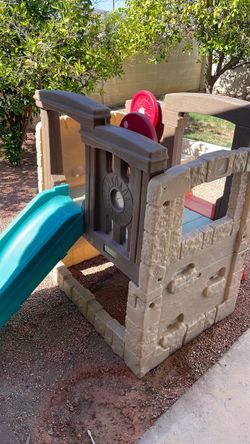 Kids Outdoor Plastic Playset