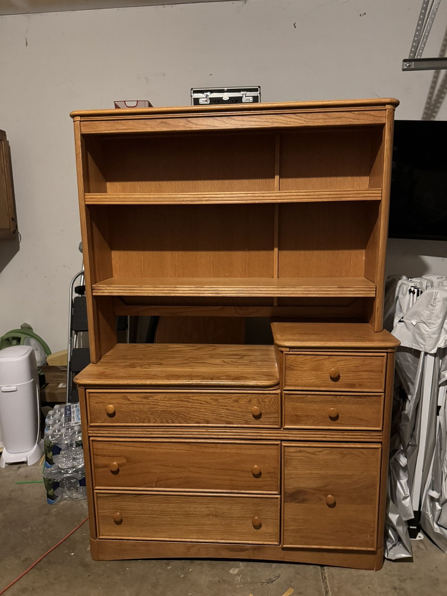 Real Wood Dresser With Top Very Sturdy