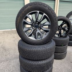 20” Goodyear Wrangler TrailRunner AT All Terrain 275/60R20 Chevrolet, GMC and Dodge Ram 1500 Tires and Wheels Rims 