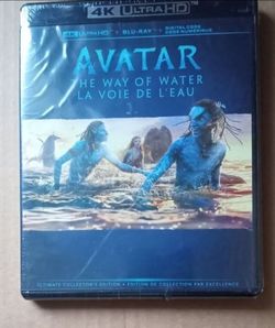 4k blu ray avatar way water bluray brand new