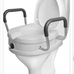 Carex EZ Lock Raised Toilet Seat