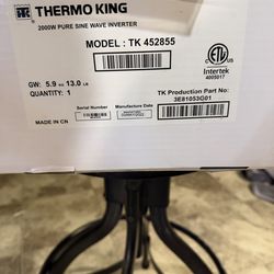 *Brand new* Thermo King Inverter